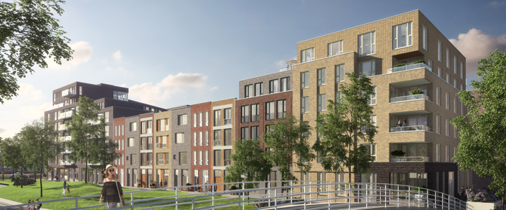 start bouw 184 woningen Guldenwater in Nieuw Delft