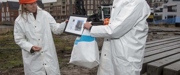 Start bouw De President in Vleuten