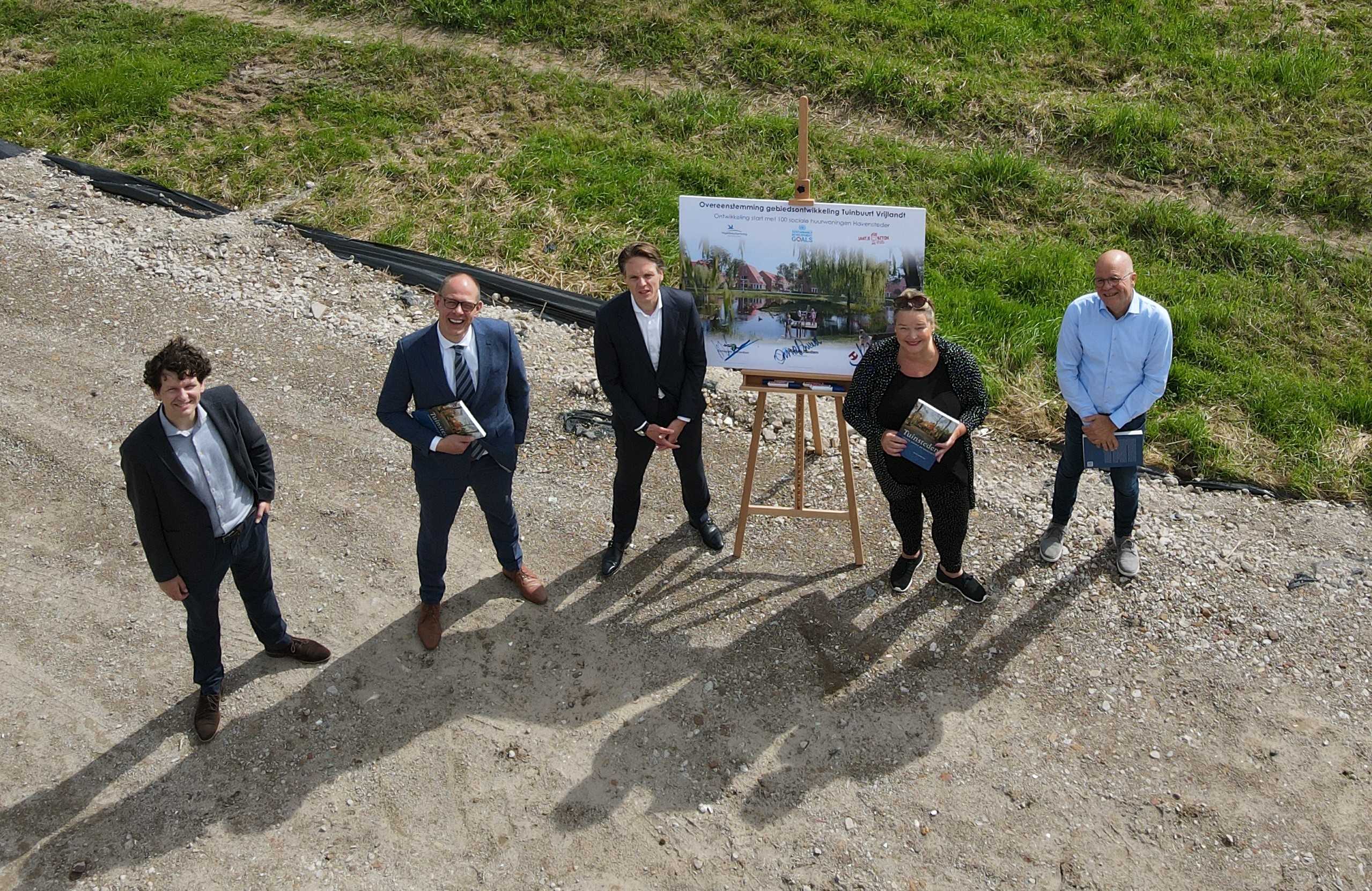 Mijlpaal: Bekrachtiging overeenstemming gebiedsontwikkeling Tuinbuurt Vrijlandt